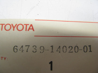 OEM Interior Washer Resevoir Cover 64739-14020-01 For 79-80 Toyota Celica