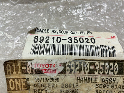 NEW - OEM 6921035020 Front Right Outside Door Handle For 1995-2000 Toyota Tacoma