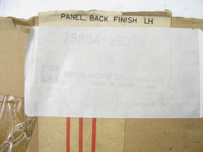 Nos OEM Toyota Tail Light Trim Ring 75804-29035