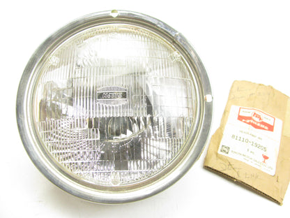 NOS OEM Toyota 81110-19205 Right Passengers Side Headlight Lamp & Retaining Ring