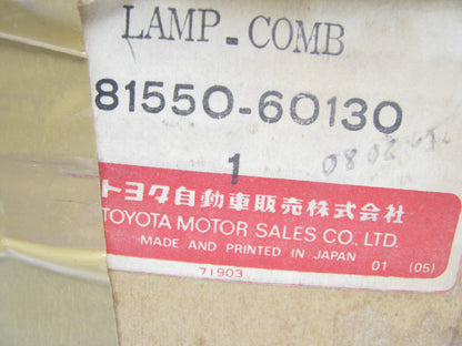 NOS - OEM Toyota 81550-60130 Tail Light Lamp For 1969-1980 Land Cruiser