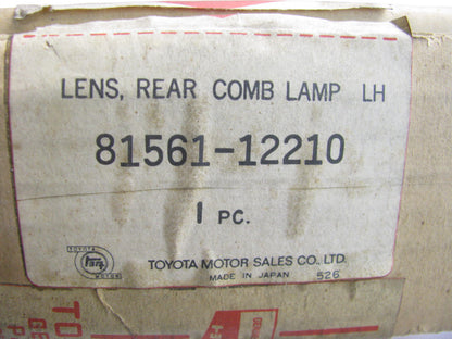 NEW IN BOX OEM Toyota 81561-12210 Corolla KE25 LEFT Tail Light Lamp Lens JDM RED