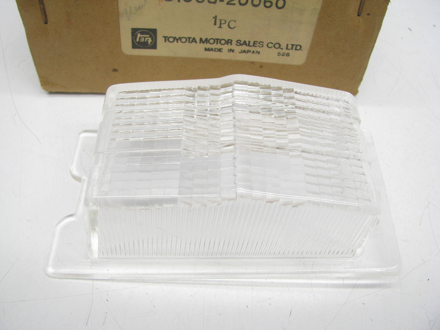 NOS OEM Toyota LH Reverse Lamp Light LENS 81568-20060 For 73-78 Corona