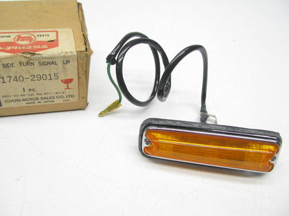 NOS OEM Toyota Front LH Side Marker Lamp Light 81740-29015