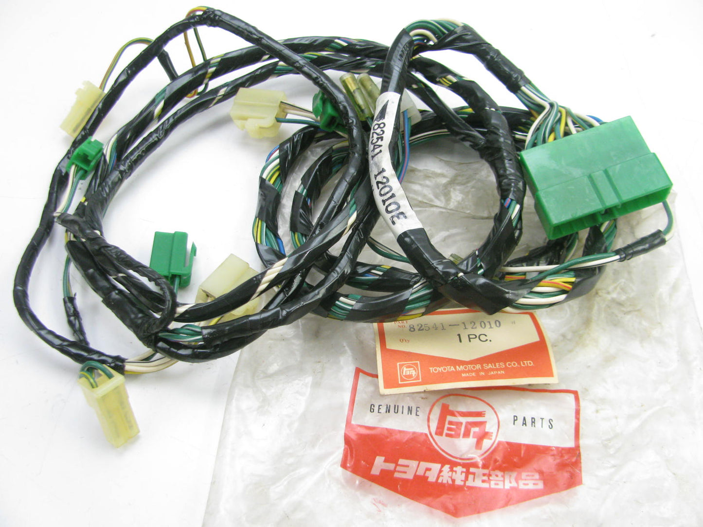 NOS OEM Toyota Seat Switch Wiring Harness 82541-12010 For 74-79 Corolla