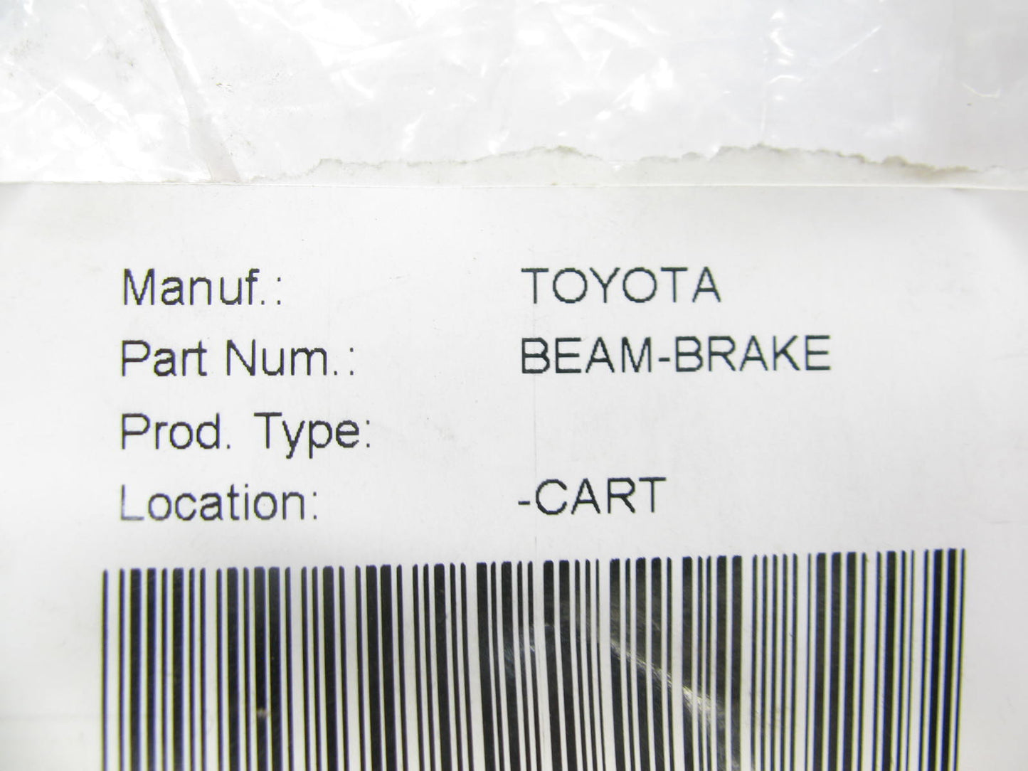 NOS OEM Toyota High Beam, Seat Belt, Brake Light Dash Warning Panel