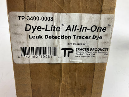 Tracerline TP3400-0008 Leak Detection Dye 8 Oz, Fuel, Engine Or Transmission Oil