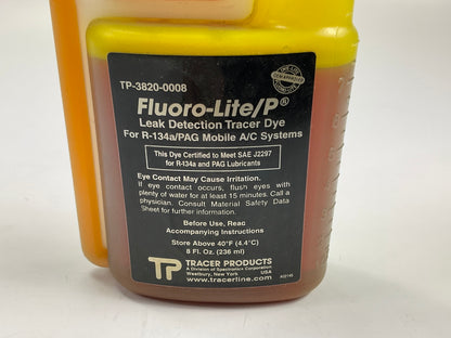 Tracer Products TP-3820-0008 8oz Fluoro-Lite A/C Leak Detection Dye 134a / PAG