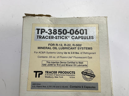Tracer TP-3850-0601 Fluoro-Lite Leak Detection Dye - 4 Bottles .03 Oz Each