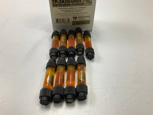 (9) Tracer TP3870-0601 A/C Air Conditioning Leak Detection Dye Bottles 0.06oz Ea