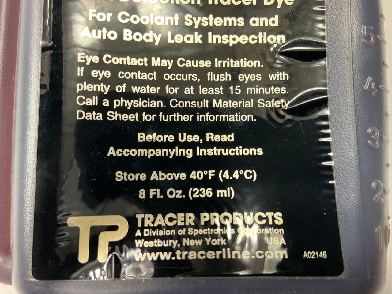 Tracer Products TP-3900-0008 Coolant Leak Detection Dye, 8 Oz