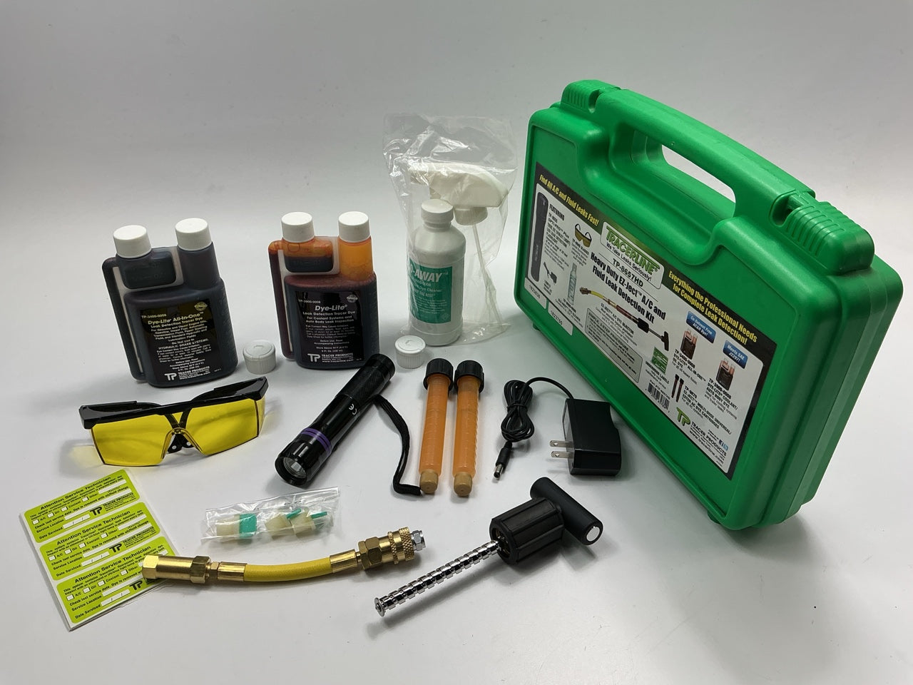 Tracerline TP8657HD Heavy Duty A/C & Fluid Leak Dectection Tool Kit With Glasses