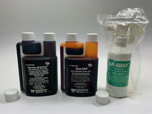 Tracerline TP8657HD Heavy Duty A/C & Fluid Leak Dectection Tool Kit With Glasses