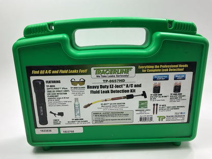 Tracerline TP8657HD Heavy Duty A/C & Fluid Leak Dectection Tool Kit With Glasses