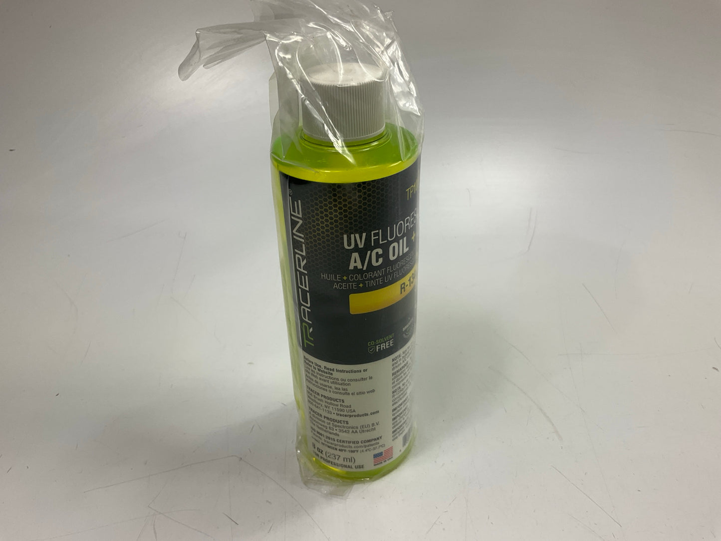 Tracerline TP100PD-8 A/C 134a / PAG Oil + UV Dye, 8 Oz