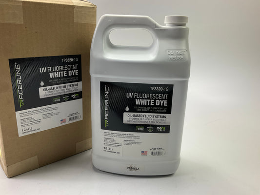 Tracer TP3320-1G Leak Detection UV Fluorescent White Dye For Oil Based, 1 Gallon