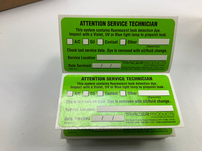 Tracer Products TP3825-8 Leak Detection Dye A/C Dye R-1234yf PAG, 8oz