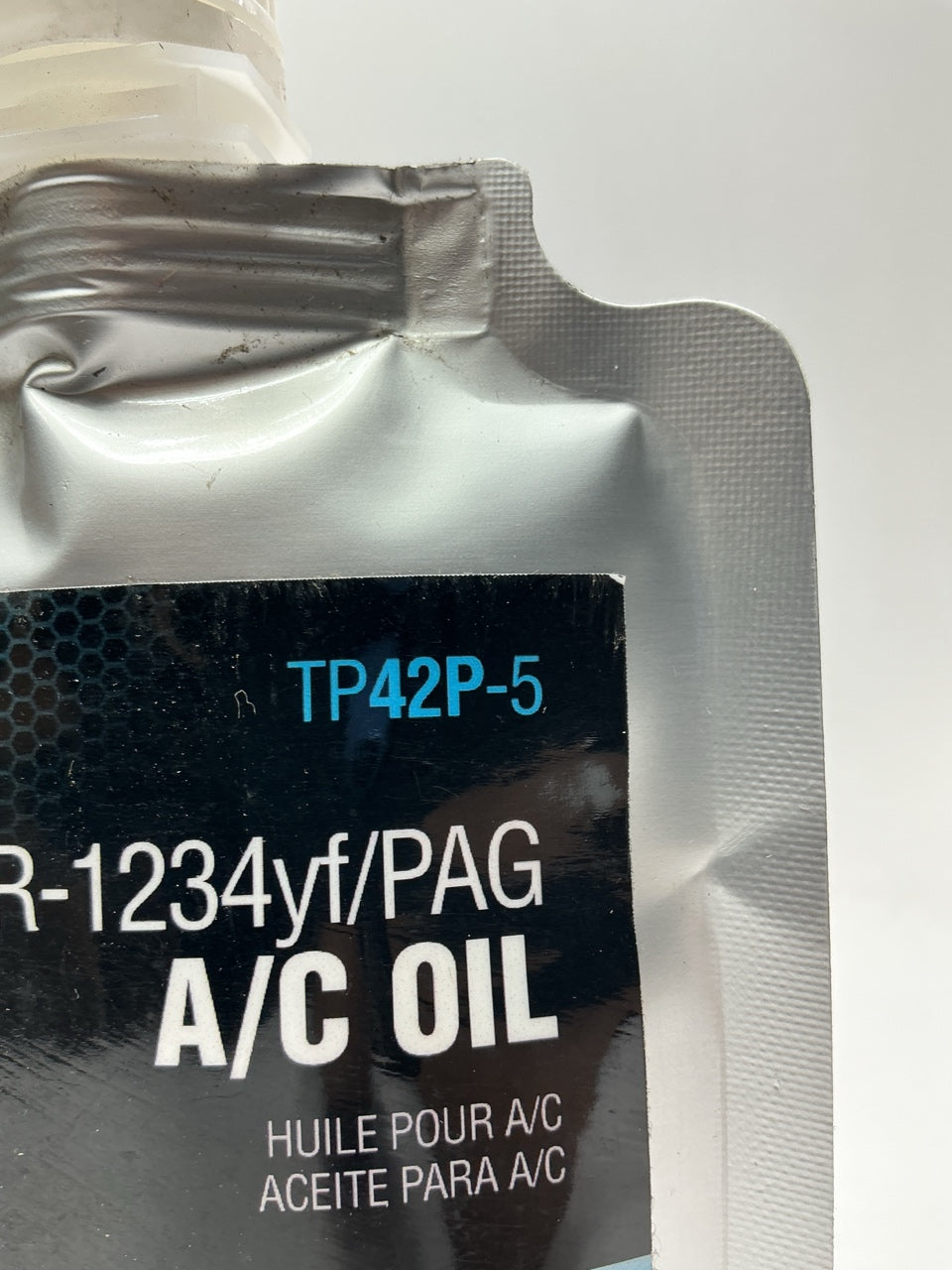 Tracer Products TP42P-5 5 Oz (148 Ml) Foil Pouch, R-1234yf / PAG Oil