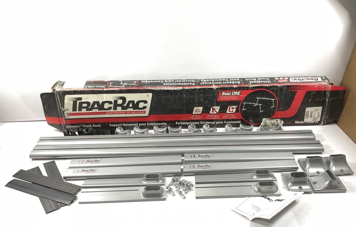 TracRac 27000-01 TracONE Universal Truck Bed Ladder & Cargo Utility Roof Rack