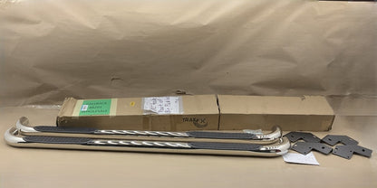Trailfx Stainless 3'' Round Nerf Bars Tube Steps 99-16 Ford F-250 F-350 CREW CAB