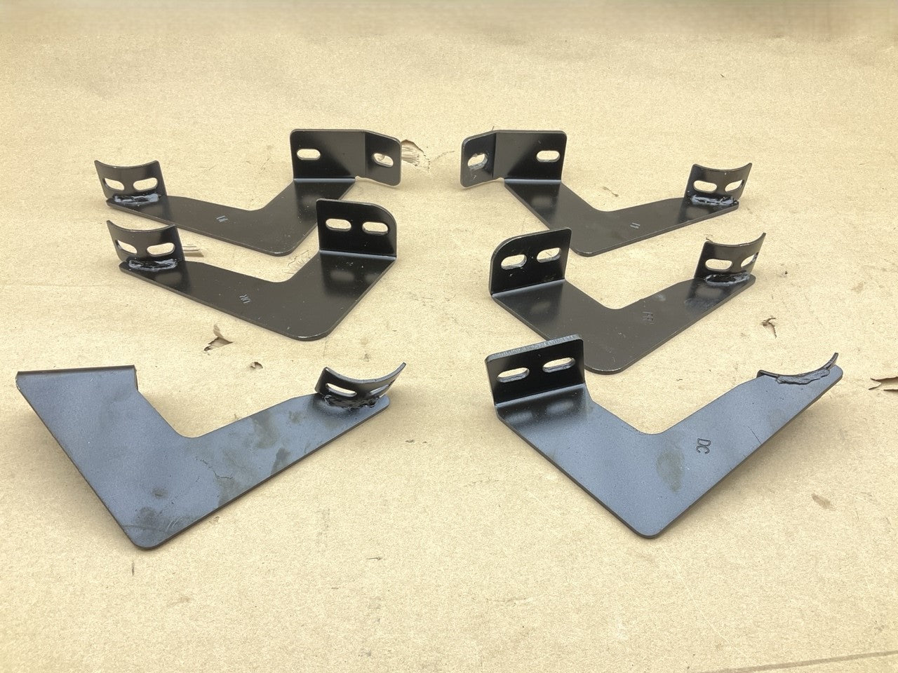 Trailfx 1150540071 Stainless Steel Side Step Bars - 2007-2017 Toyota Tundra CREW