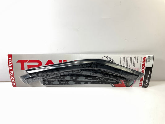 TrailFX 4293H Tape-On Front & Rear Vent Window Visors Set 2011-19 Ford Explorer