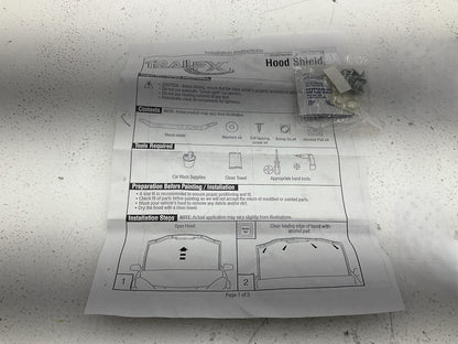 Trailfx 8709 Hood Deflector Stone Guard Shield - 2008-2012 Ford Escape