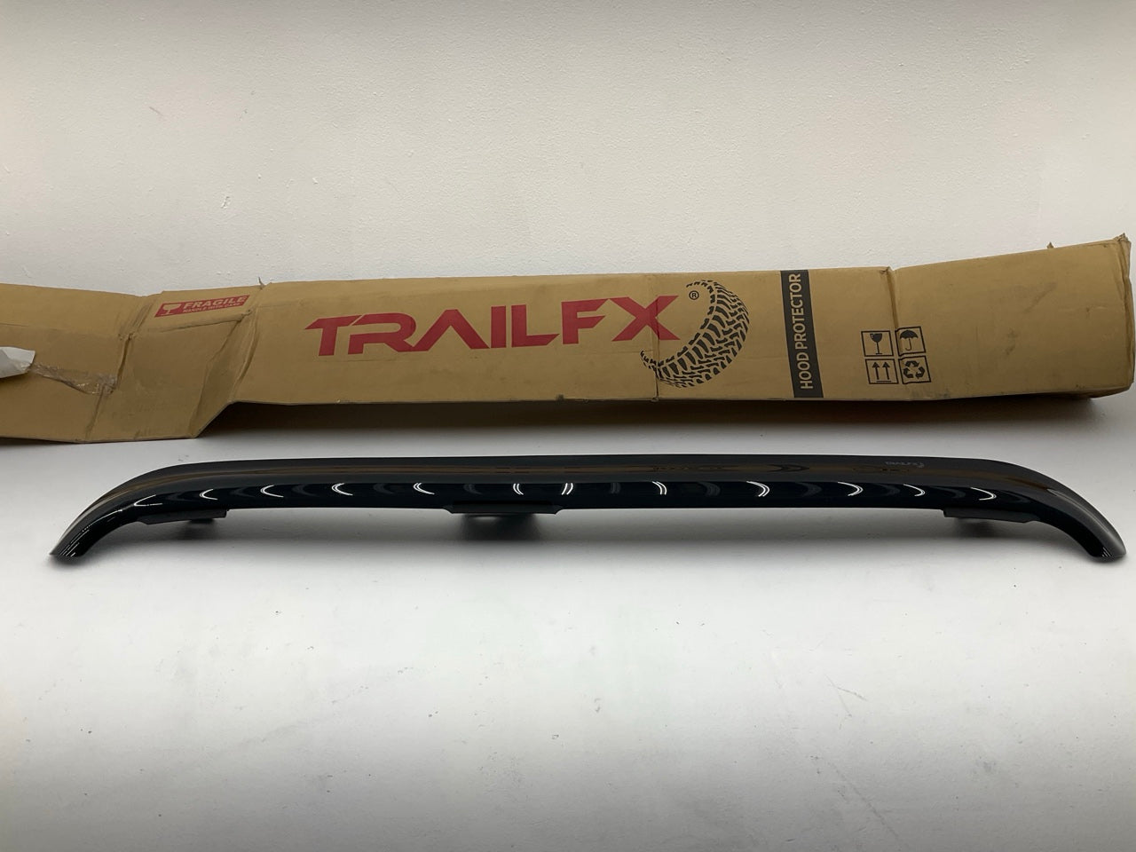 Trailfx 8713H Hood Deflector Stone Guard Shield For 2018-2025 Jeep Wrangler