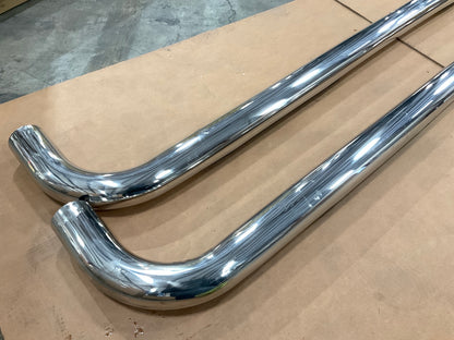 MISSING WASHERS - Trailfx A0031S Nerf Bars 3'' Stainless Tube Steps, Crew Cab
