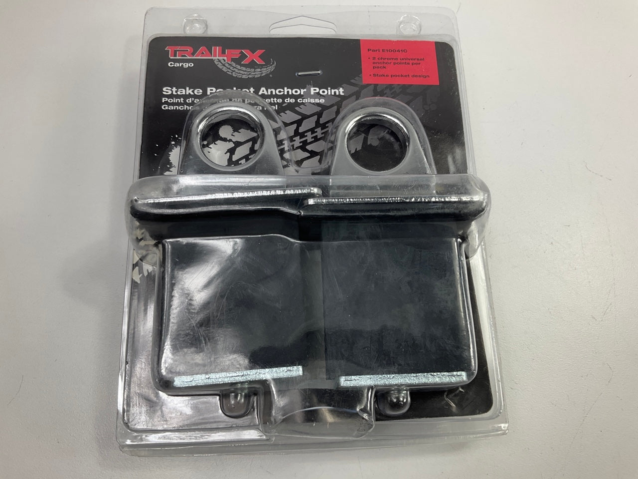 TrailFX E10041C Pickup Truck Bed  Pocket Mount Tie Down Anchor Points, Pair