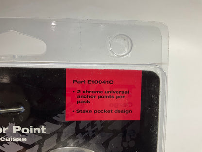 TrailFX E10041C Pickup Truck Bed  Pocket Mount Tie Down Anchor Points, Pair