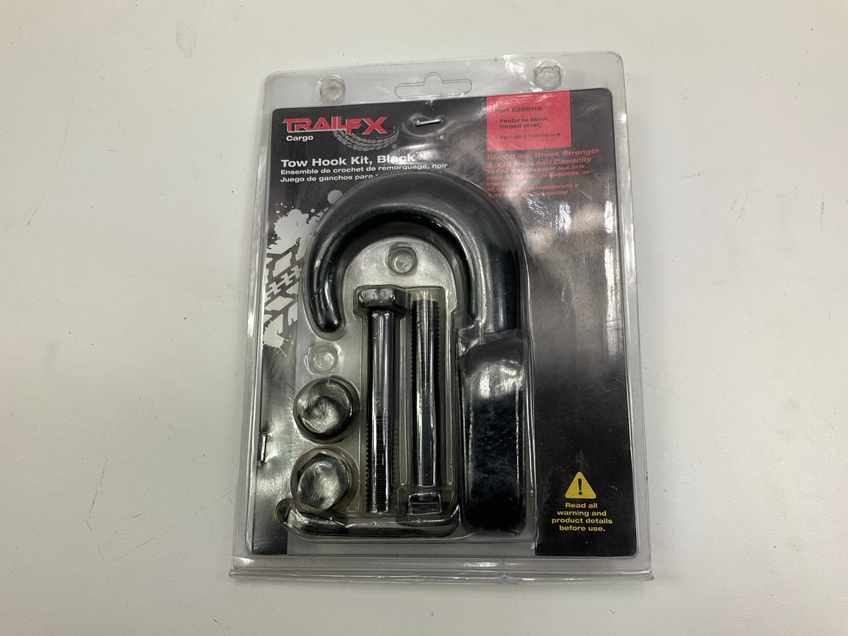 Trailfx Universal 3,333 Lb Recovery Tow Hook Kit For Ford Chevy GMC Pickup Truck