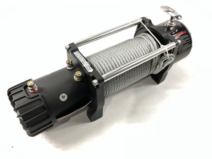 Trail FX W08B Vehicle Recovery Winch Kit, 12 Volt, 8,000 Lbs W/ Remote Control