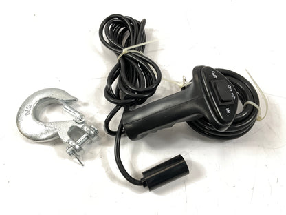 Trail FX W08B Vehicle Recovery Winch Kit, 12 Volt, 8,000 Lbs W/ Remote Control