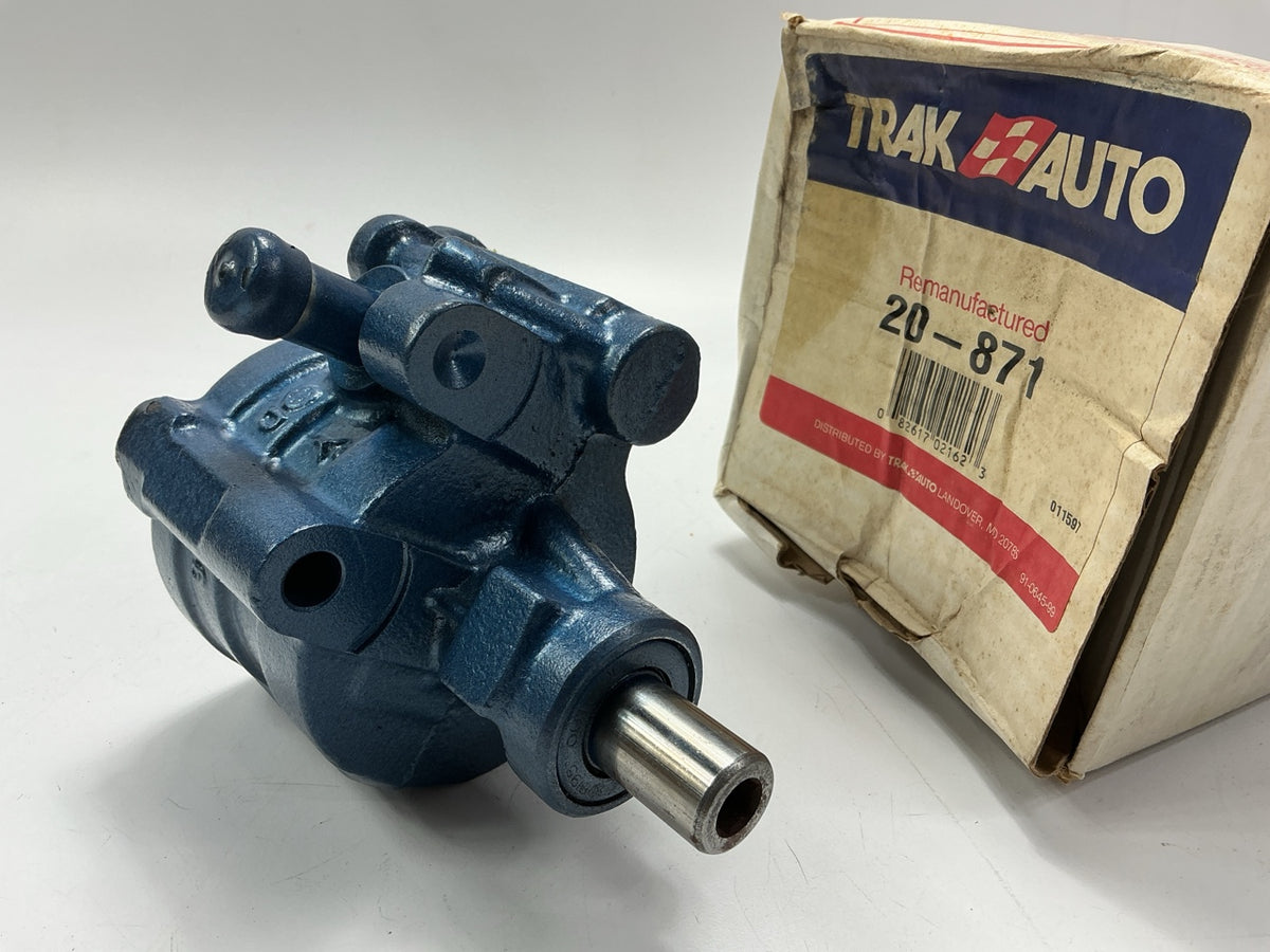 REMAN. Trak Auto 20-871 Power Steering Pump - 1982-1985 Cadillac 4.1L V8
