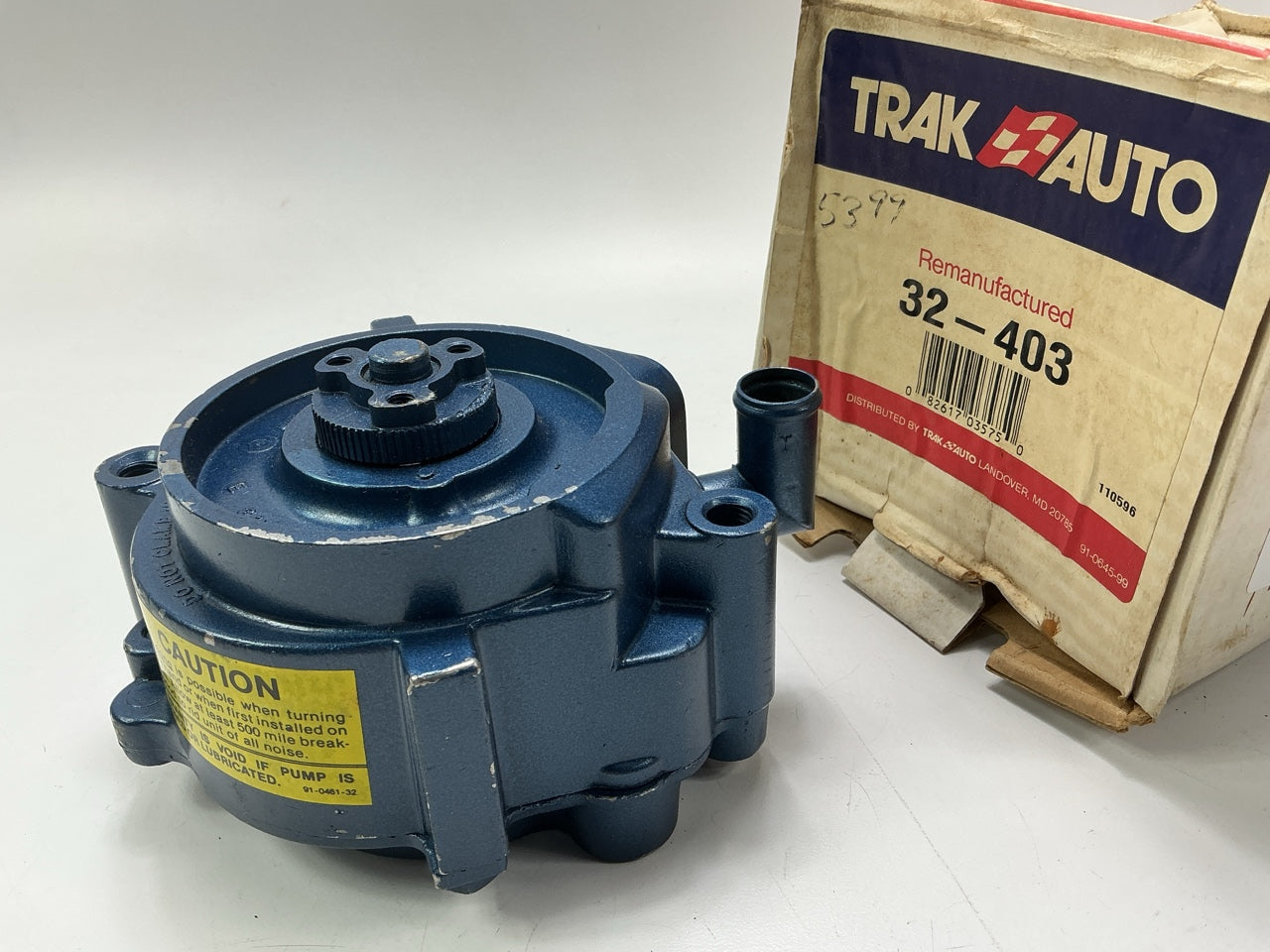 REMAN. Trak Auto 32-403 Smog Air Pump Secondary Air Injection Pump