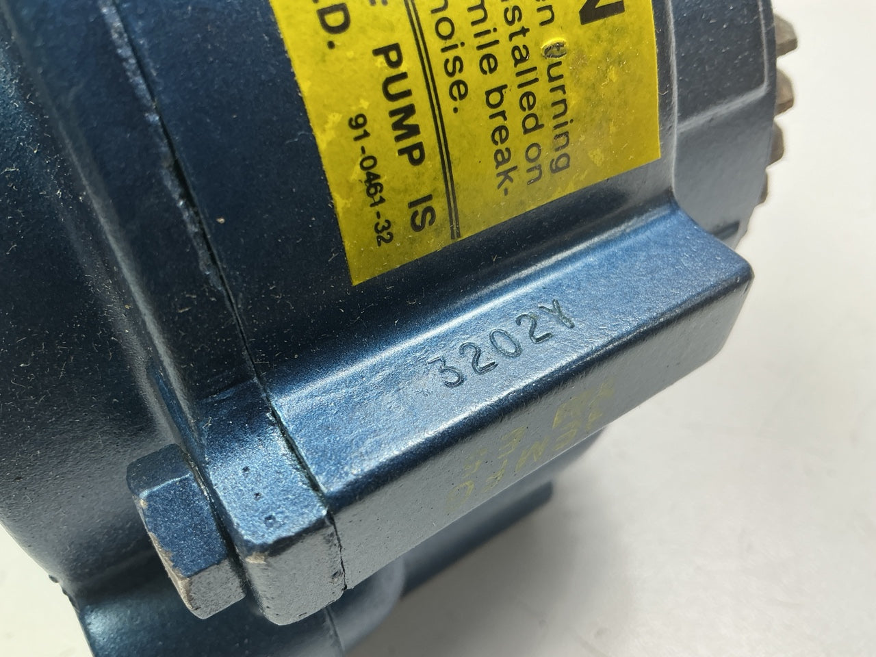 REMAN. Trak Auto 32-404 Smog Air Pump Secondary Air Injection Pump