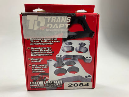 Trans-Dapt 2084 Aluminum Carburetor Spacer For Holley 4-BBL AFB