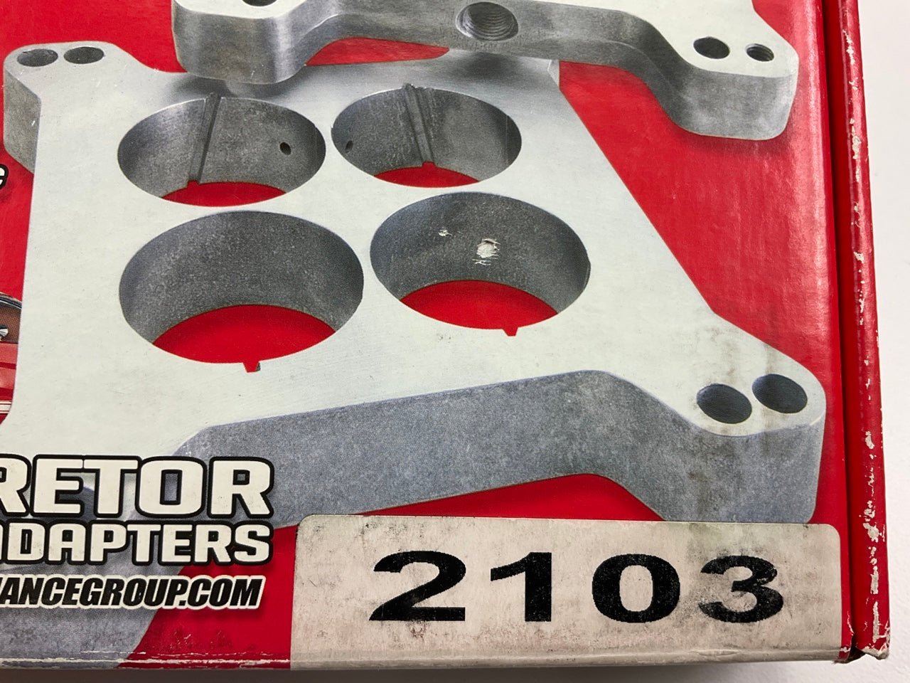 Trans-dapt 2103 1'' Carburetor Spacer Kit For Holley / AFB Carbs ''Squarebore''