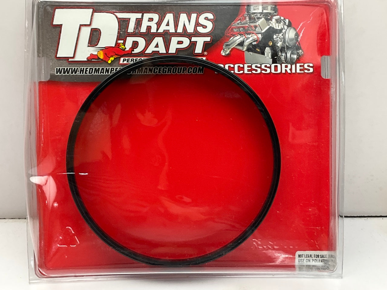 Trans-dapt 2378 Air Cleaner Carburetor Spacer - Black Plastic 1/2'' Tall X 5-1/8''