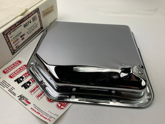 Trans-dapt 9074 Chrome Automatic Transmission Oil Pan, Stock Capacity, GM TH350