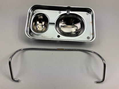 Trans-dapt 9101 Chrome Brake Master Cylinder Cap Cover 1967-80 GM Passenger Car