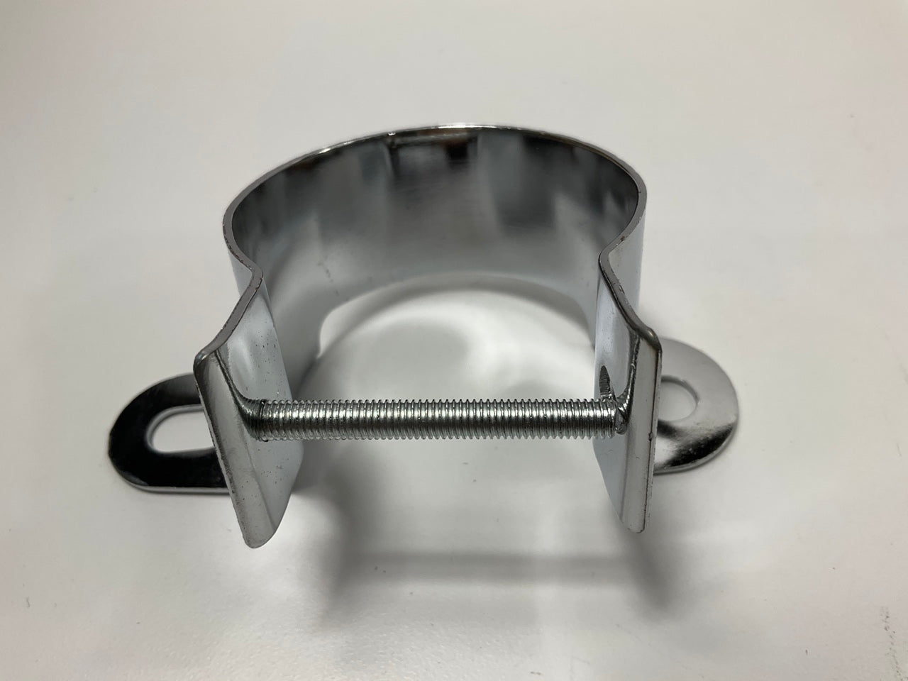 Trans-dapt 9366 CHROME Ignition Coil Mounting Bracket Coil Holder, Universal