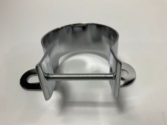 Trans-dapt 9366 CHROME Ignition Coil Mounting Bracket Coil Holder, Universal