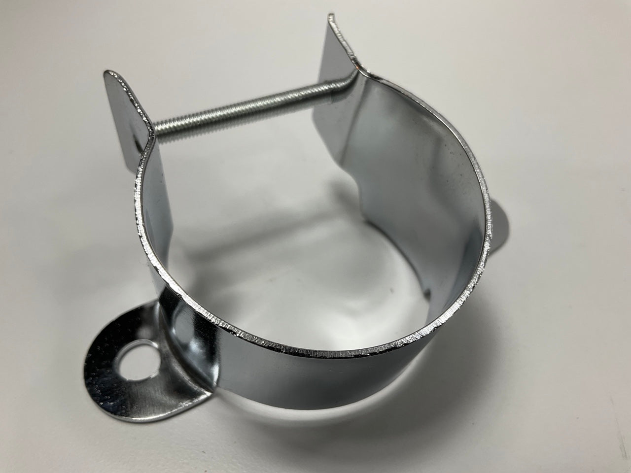 Trans-dapt 9366 CHROME Ignition Coil Mounting Bracket Coil Holder, Universal