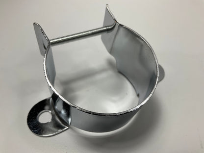 Trans-dapt 9366 CHROME Ignition Coil Mounting Bracket Coil Holder, Universal