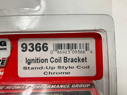 Trans-dapt 9366 CHROME Ignition Coil Mounting Bracket Coil Holder, Universal
