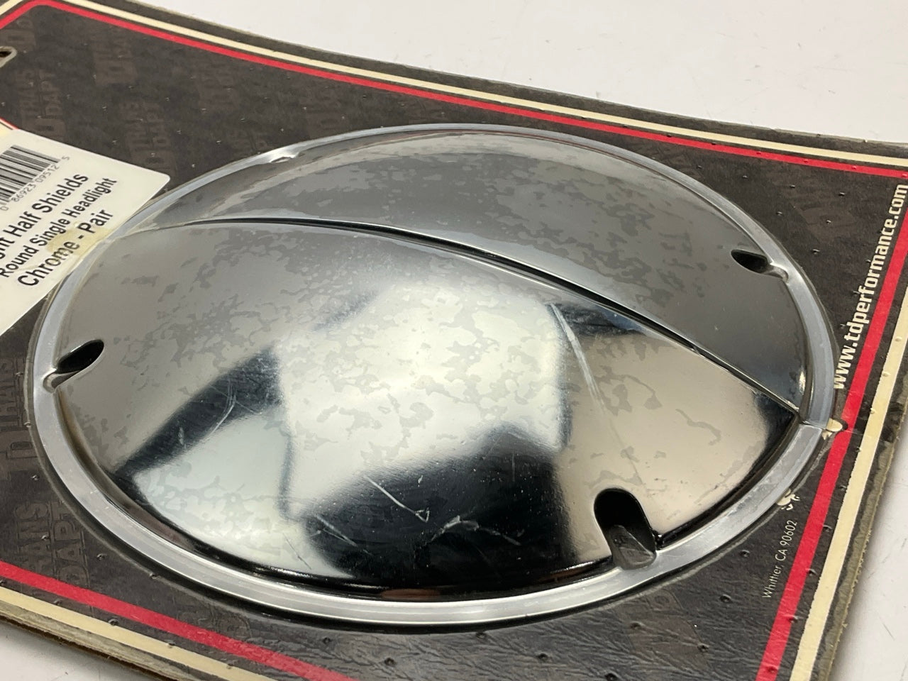 Trans-Dapt Performance Headlight Half Shields For 7-1/2'' Round Headlight Lamps