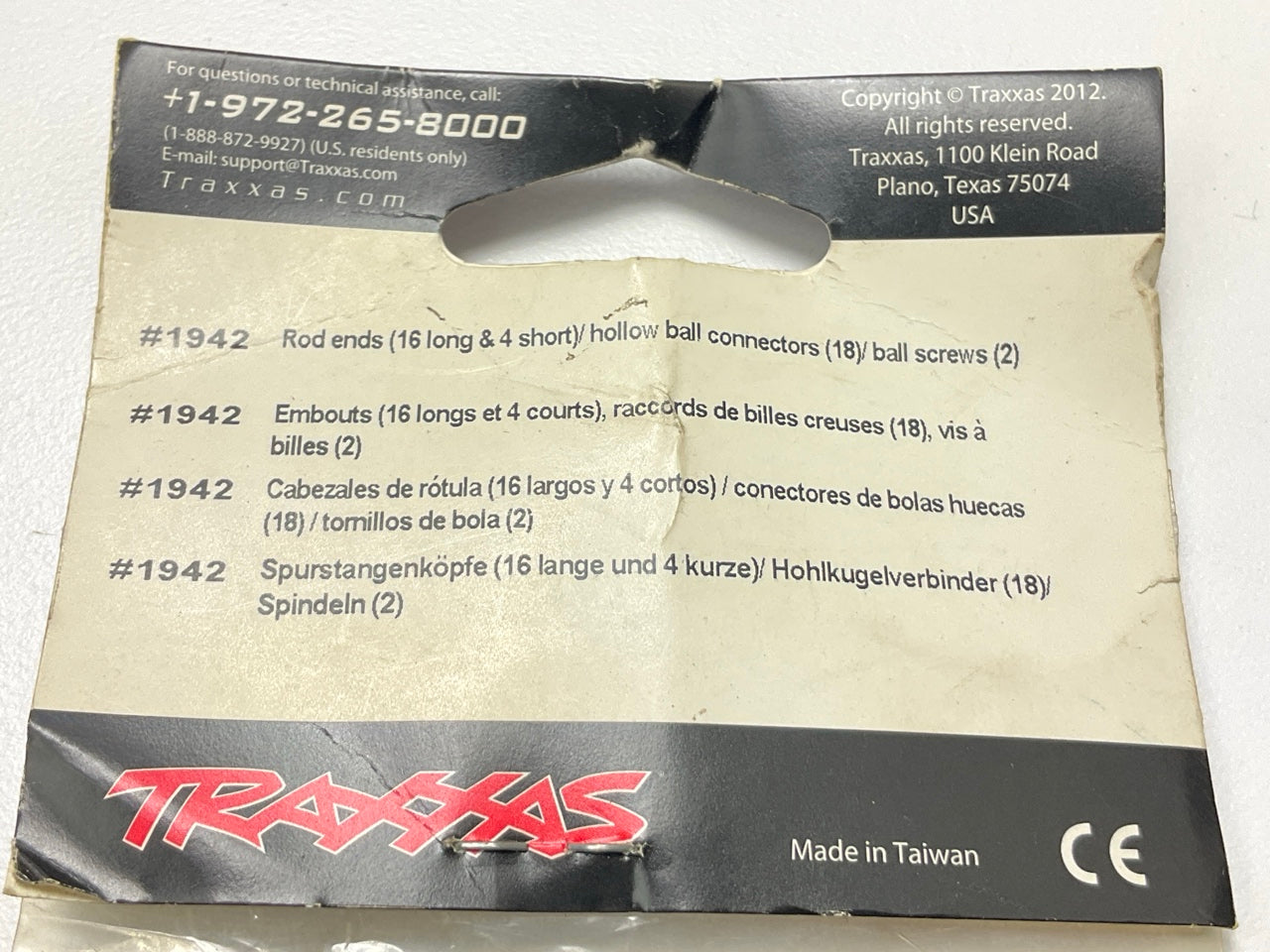 Traxxas 1942 Rod Ends - Slash Stampede Rustler