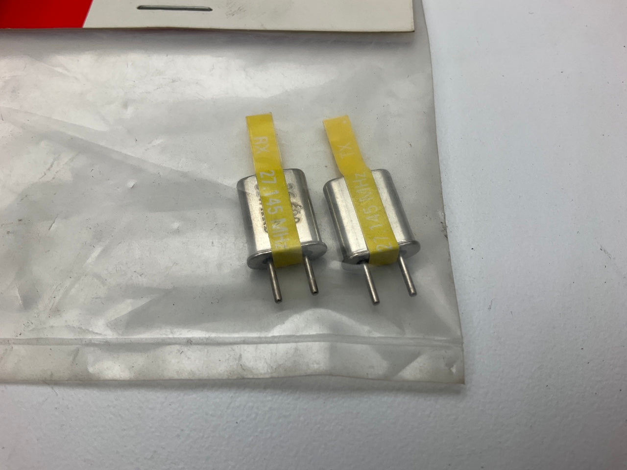 Traxxas 2034 #4 Crystal Set, Yellow, 27.145Mhz Type 2